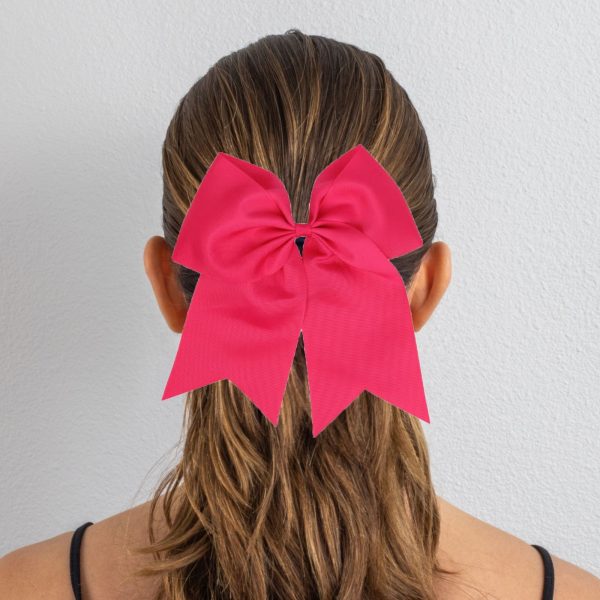 Hot Pink Cheer Bow Online Hot Sale - Image 2