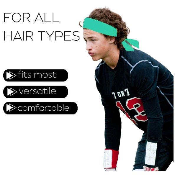 Sea Foam Tie Headband Sale - Image 4