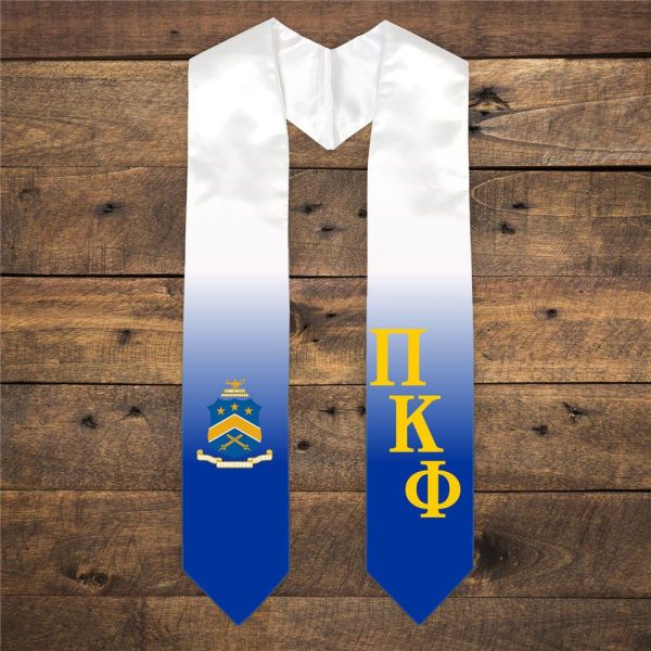 Pi Kappa Phi Extra Fancy Diagonal Greek Graduation Stole W Crest Online