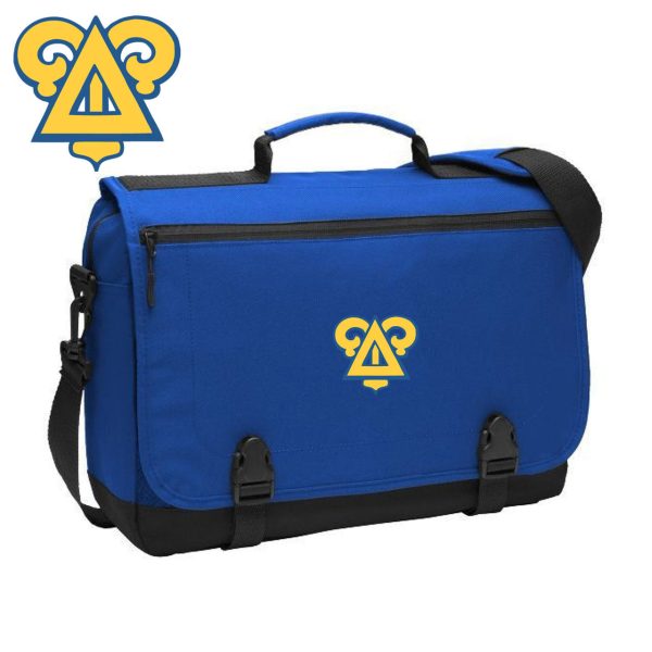 DISCOUNT-Delta Upsilon Messenger Briefcase Online Hot Sale