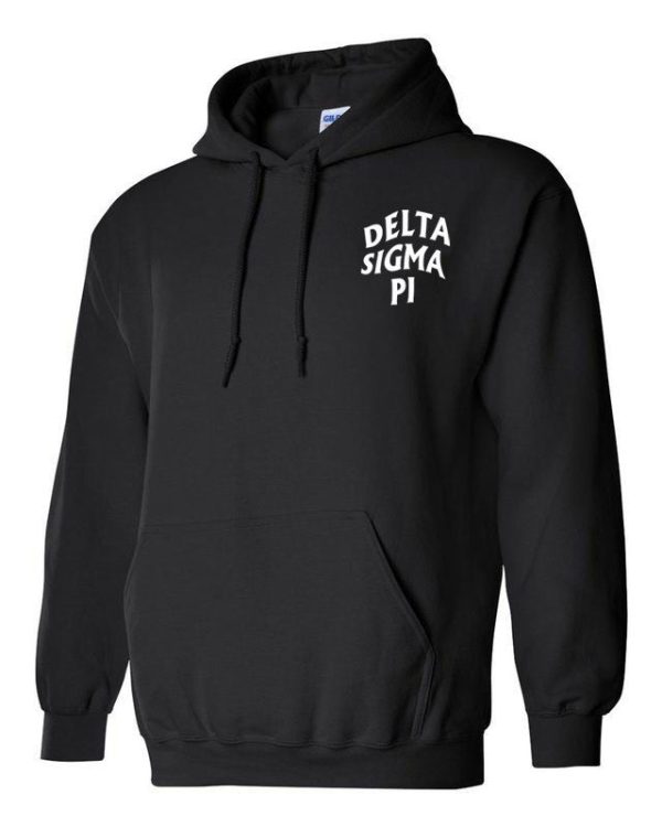 Delta Sigma Pi Social Hooded Sweatshirt For Discount