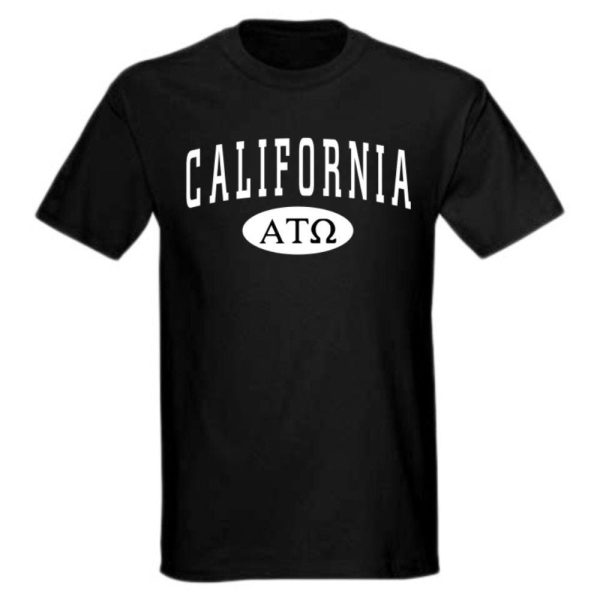 Alpha Tau Omega State T-Shirt on Sale