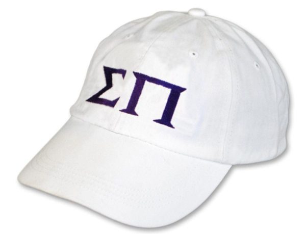 Sigma Pi Letter Hat For Discount
