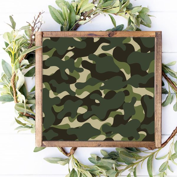 Camouflage Layering Stencil (3pk) Discount